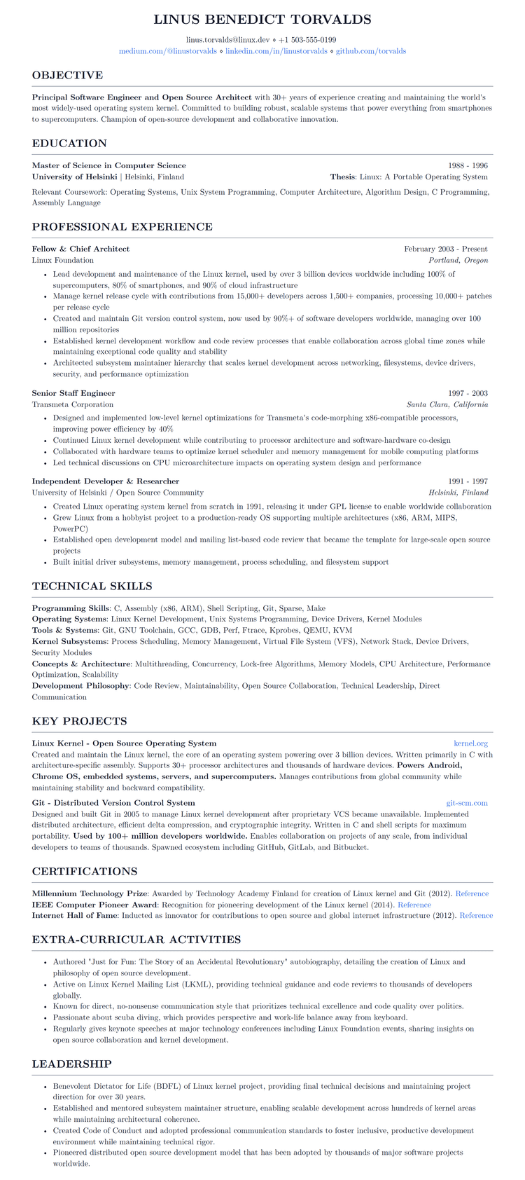 Professional template preview